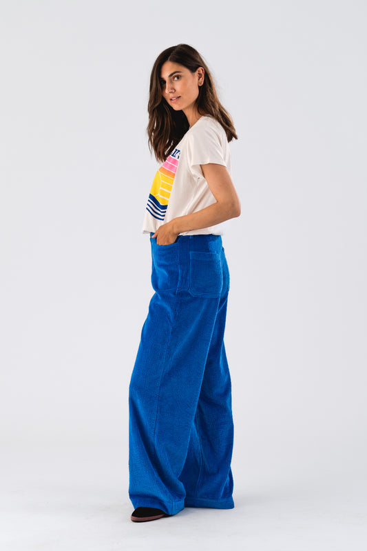 Lollys Laundry Florida Pant - Neon Blue