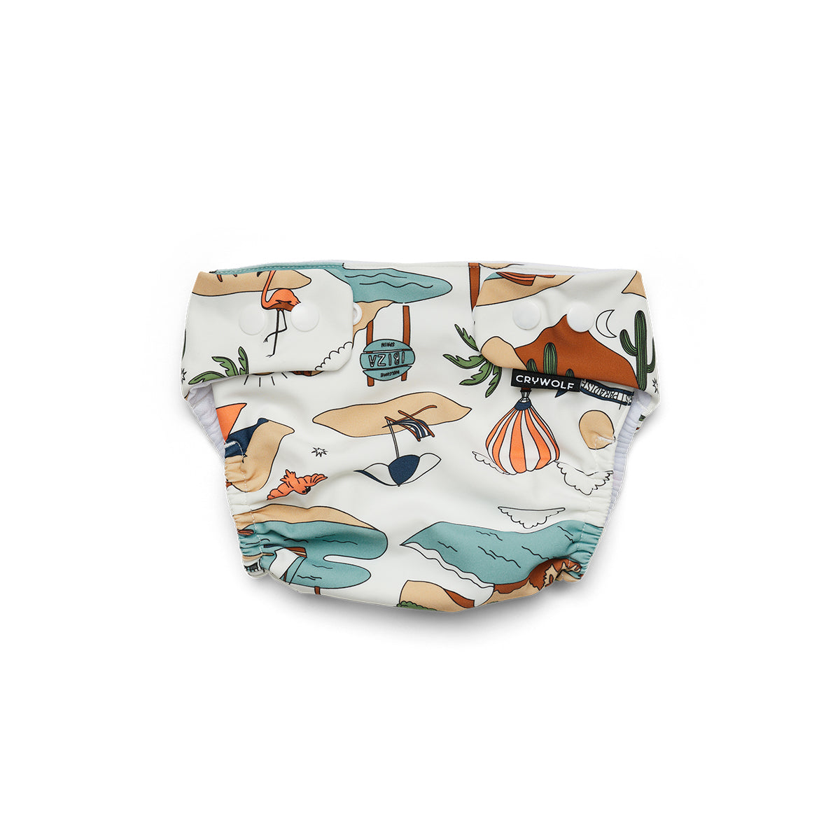 Crywolf Reusable Swim Nappy  - Paradise