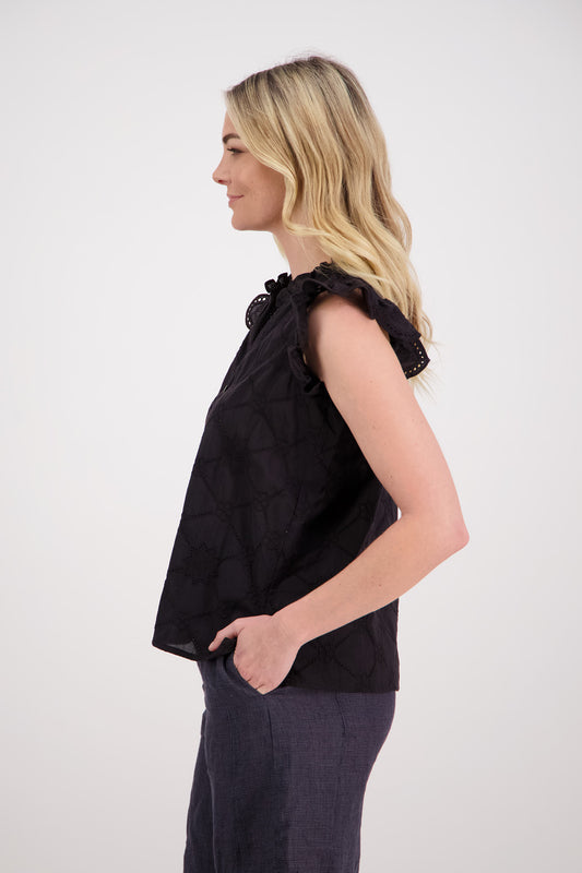 Brairwood Page Top - Black