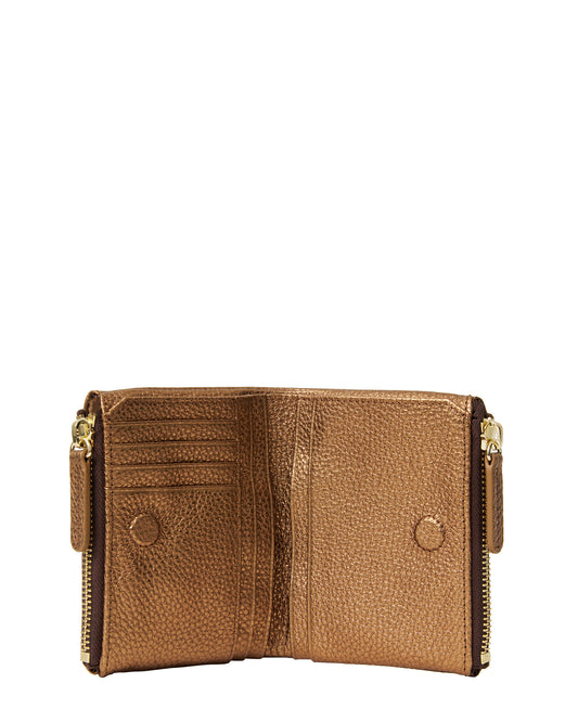 Saben Delilah Wallet - Brushed Bronze