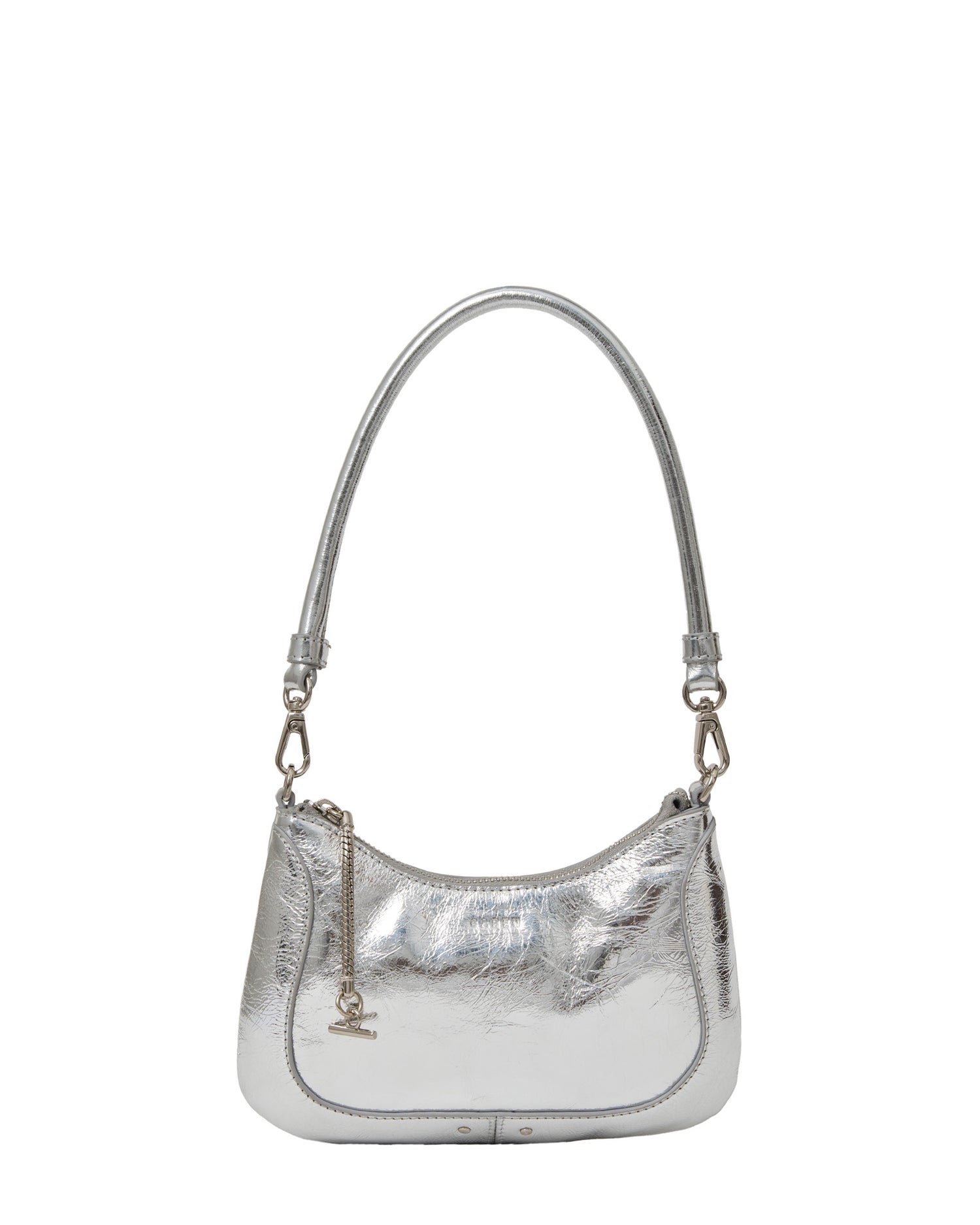 Saben Sammie Mini Bag - Silver Crinkle