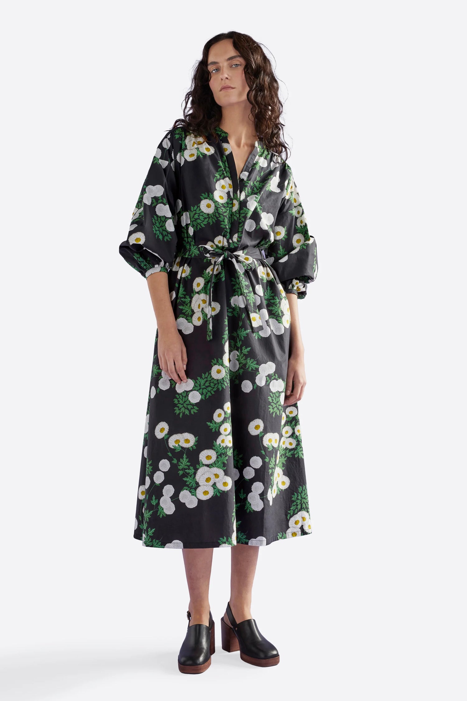 Elk Deze Dress Field Print