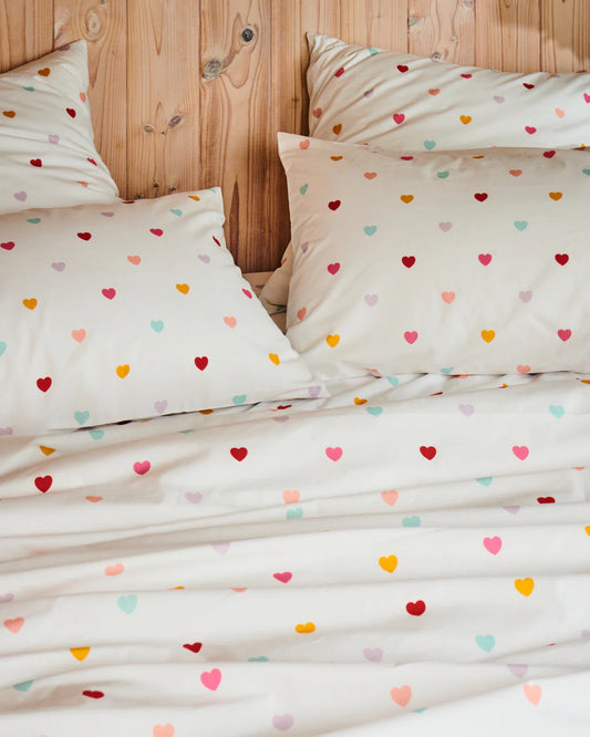 Kip & Co I Heart You Organic Cotton Pillowcase - 1p