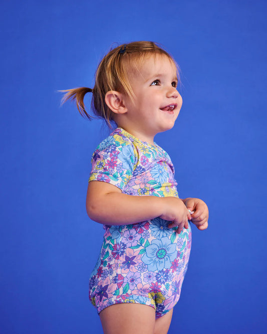 Kip & Co Bunch of Fun Organic Short Sleeve Romper