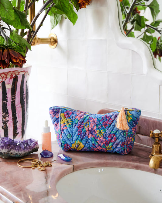 Kip & Co Bunch Of Fun Velvet Toiletry Bag