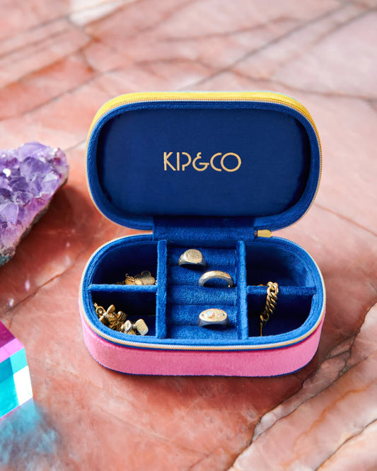 Kip & Co Jewels for Jewels Travel Velvet Jewellery Box