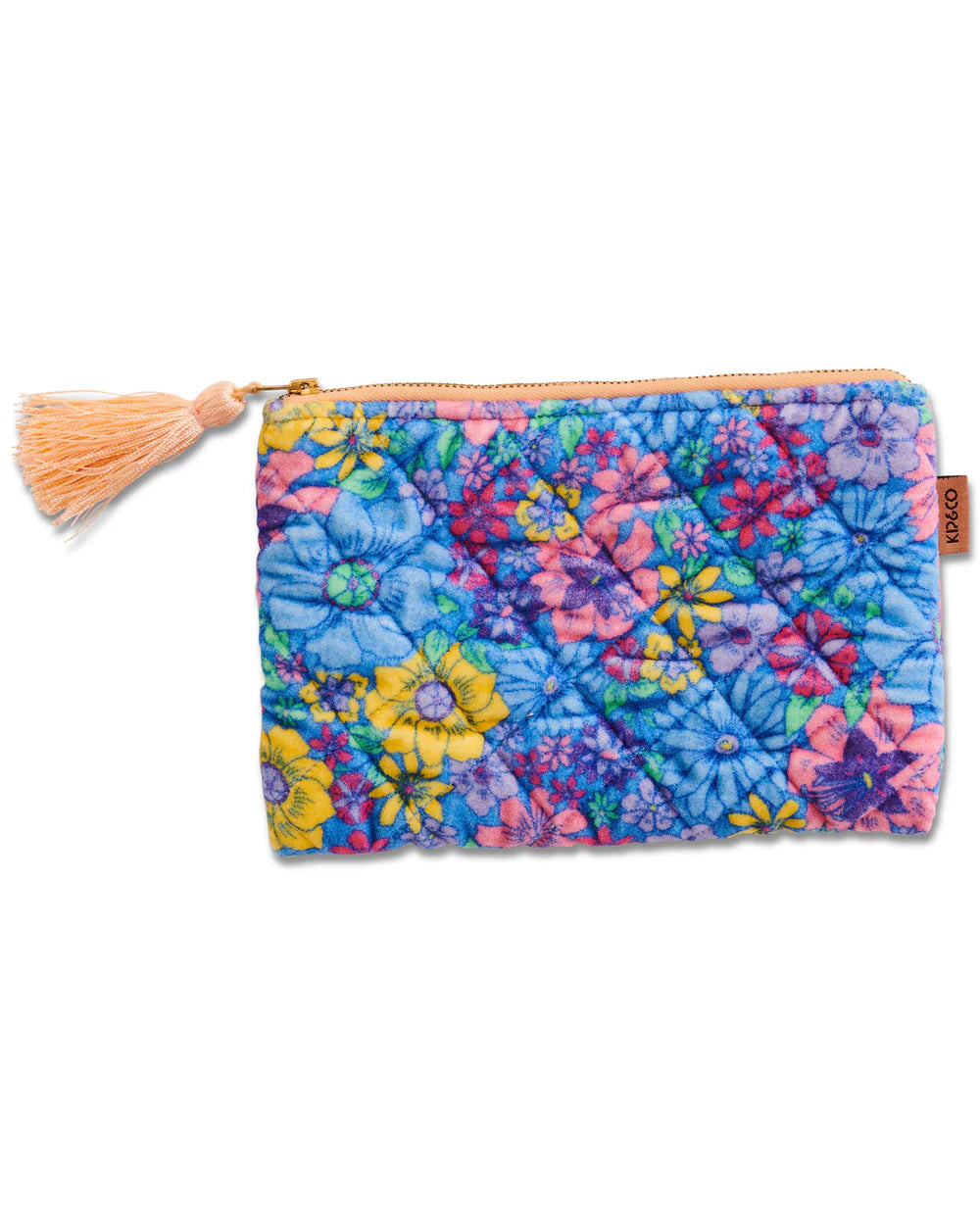 Kip & Co Bunch of Fun Velvet Cosmetics Purse