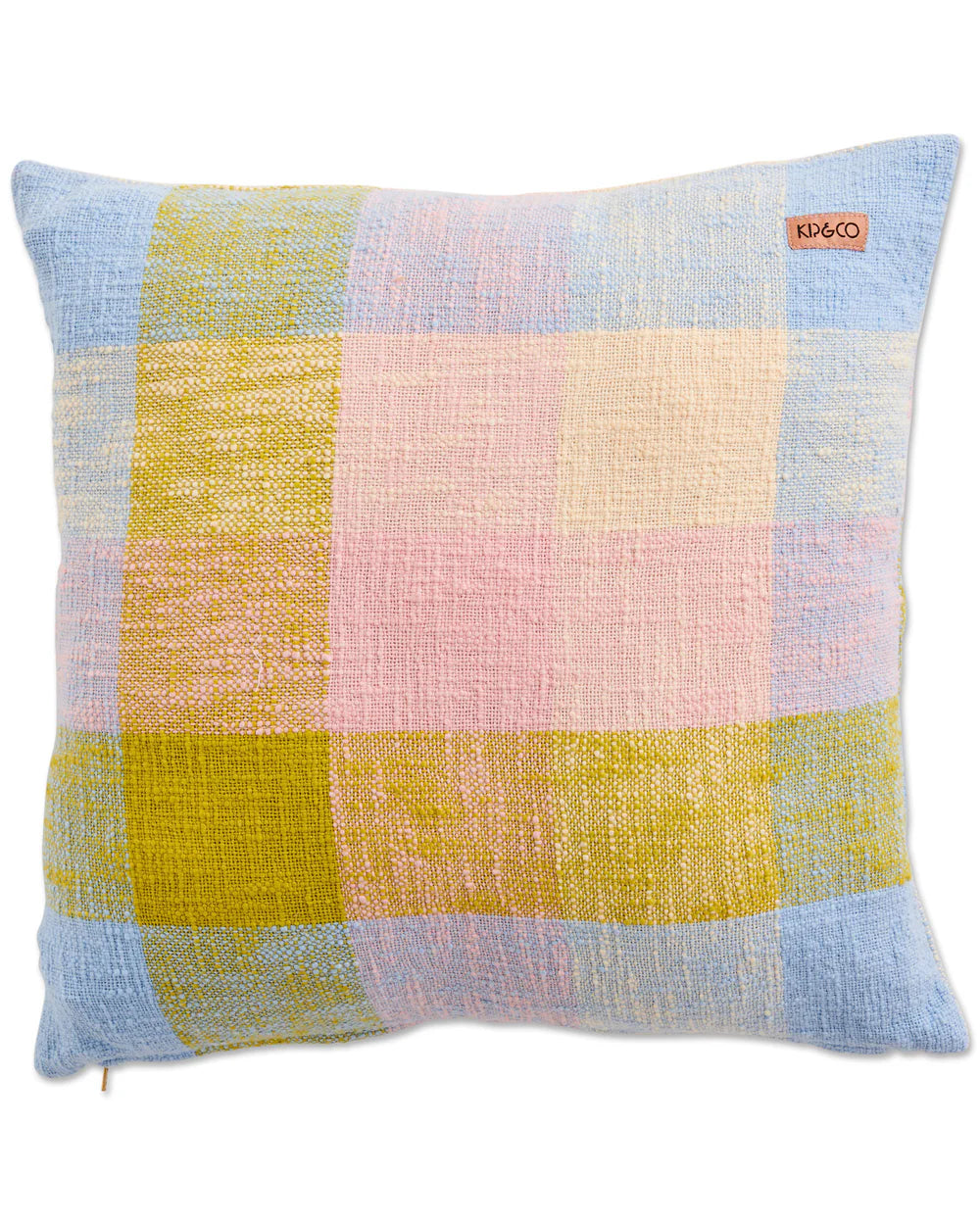 Kip & Co Corfu Tartan Woven Cushion