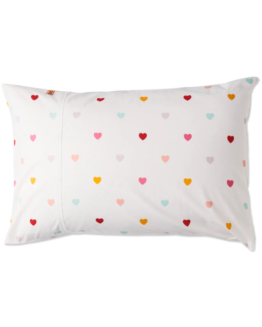 Kip & Co I Heart You Organic Cotton Pillowcase - 1p