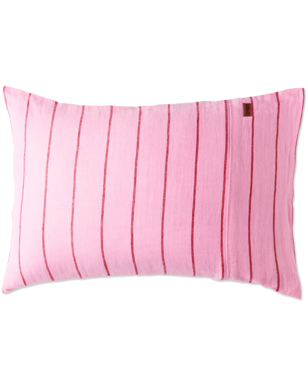 Kip & Co Iced Vovo Stripe Linen Pillowcases - 2p Set