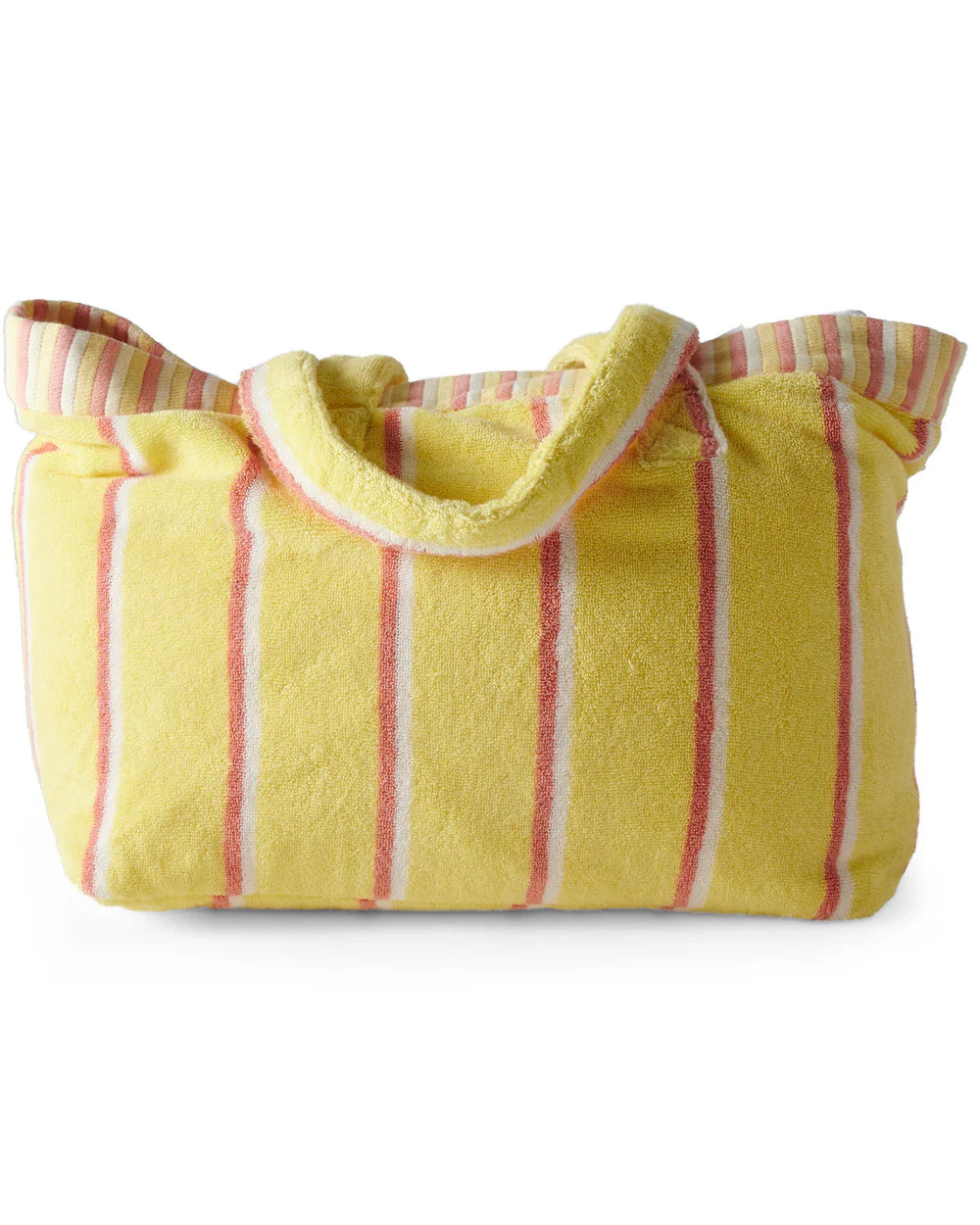 Kip & Co Pina Colada Stripe Terry Oversize Beach Bag