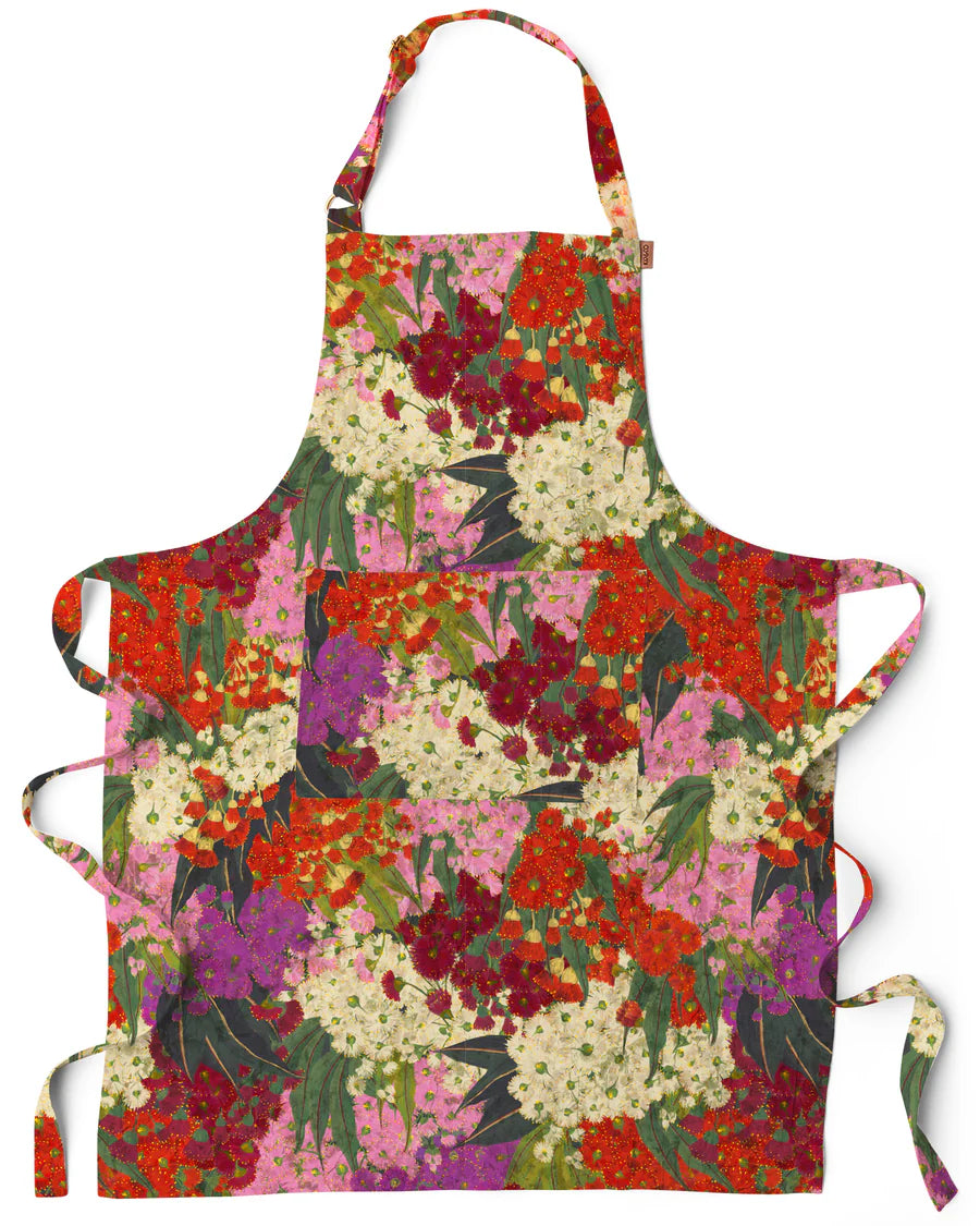 Kip & Co Bush Christmas Linen Apron