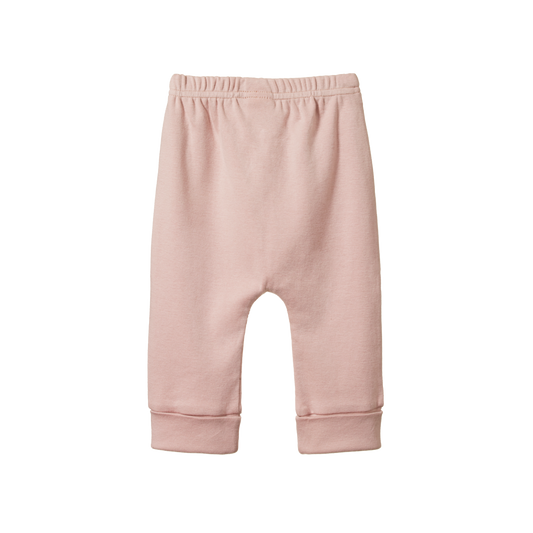 Nature Baby Cotton Drawstring Pants - Rosebud