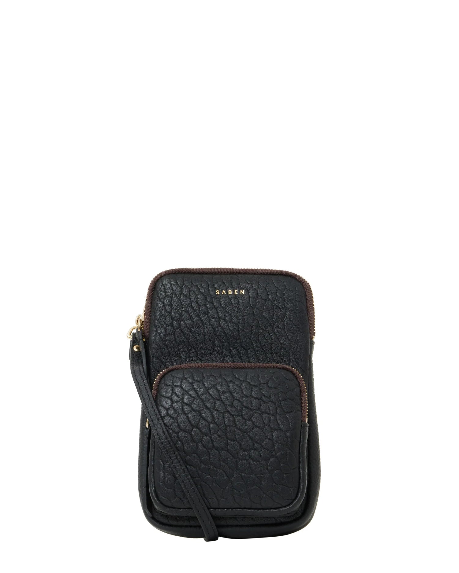 Saben Nikko Phone Sling - Black Bubble Pocket