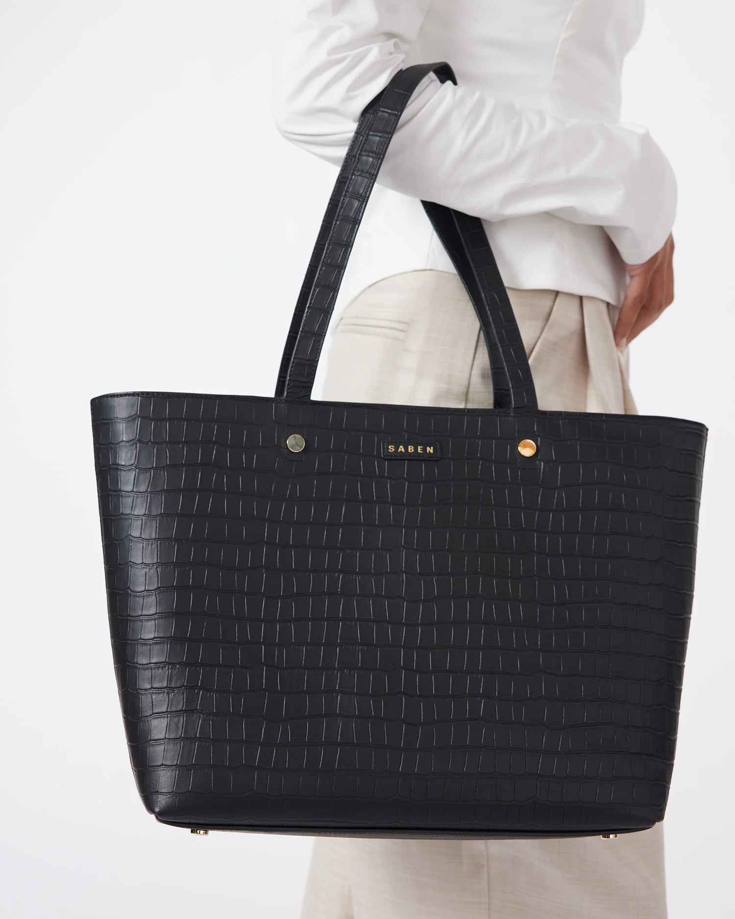 Saben Tilbury Shoulder - Croc + Geranium