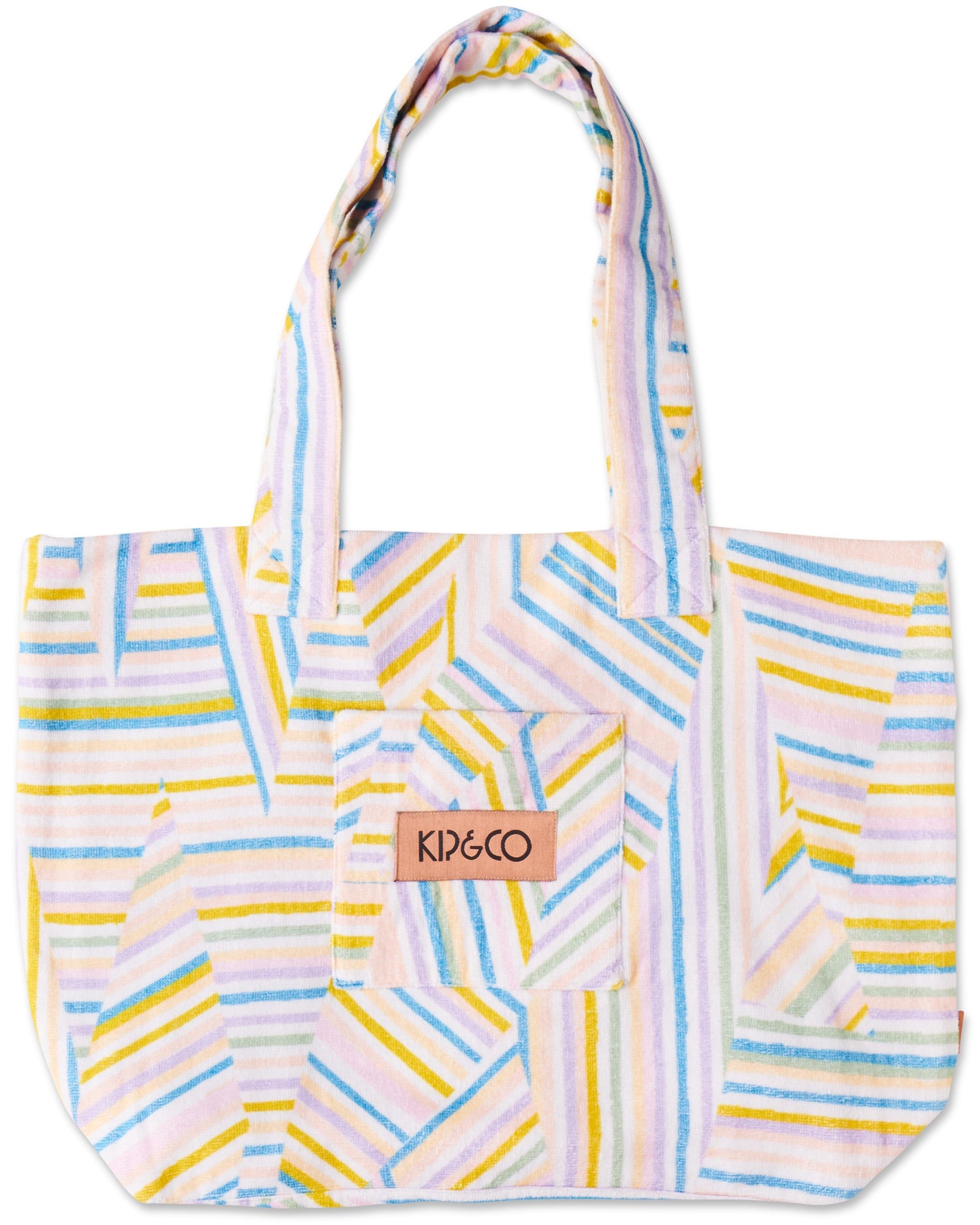 Kip & Co Stripes of Paros Terry Shopper