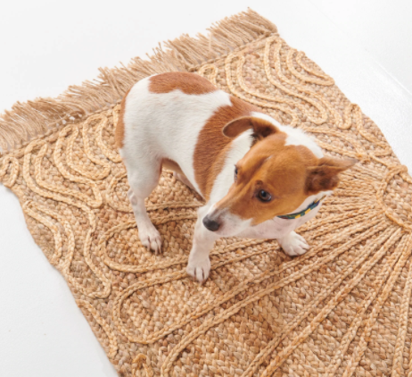 Kip & Co Shell We Jute Floor Mat